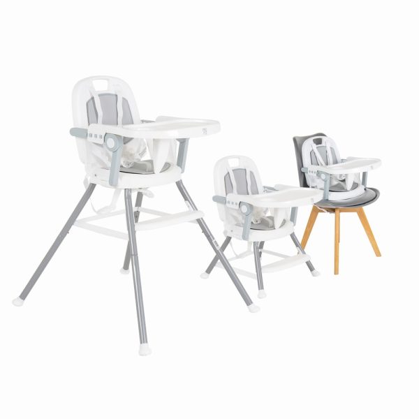High chair 3 in 1 Amaretti grey