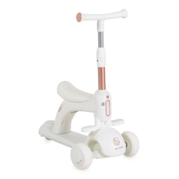 Children`s  Scooter Velvet Royal White
