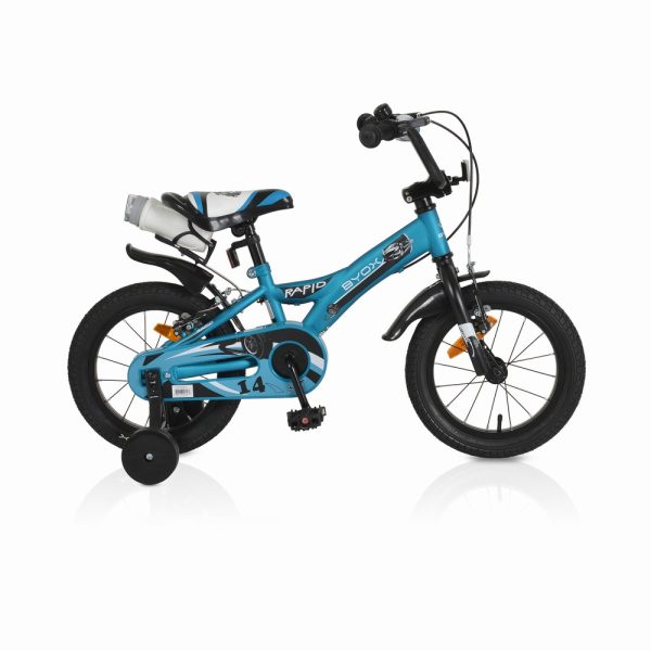 Children bicycle 14 Rapid Cyan
