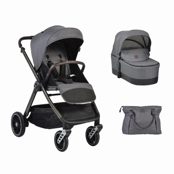 Baby stroller 2 in 1 Macan grey