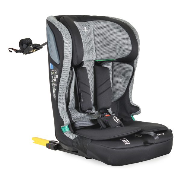 Car seat iDrive 76-150cm Titanium grey