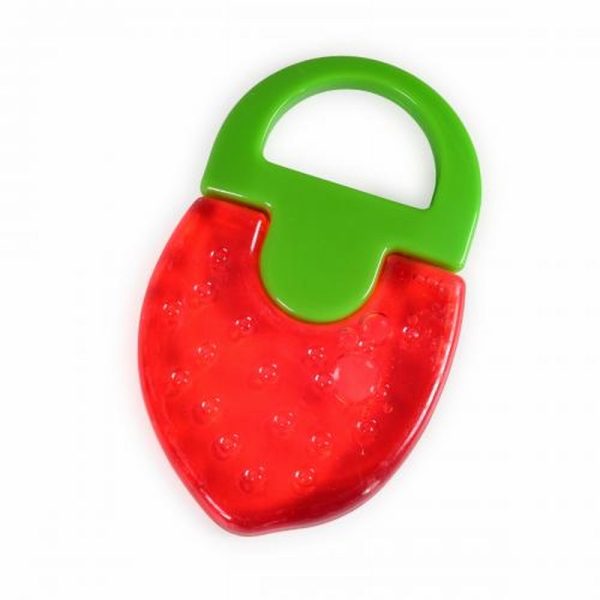 Water filled teether Strawberry T2210