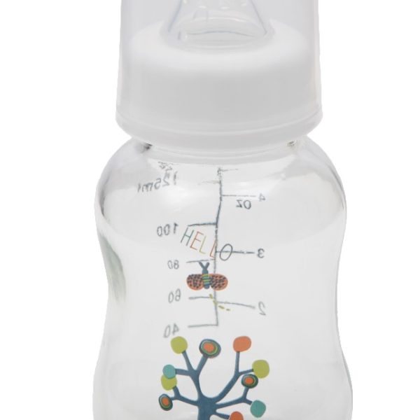 Normal glass bottle with standart neck 125ml - GB301