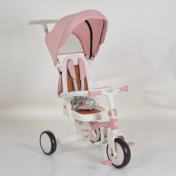 Tricycle Compacto 4in1 pink