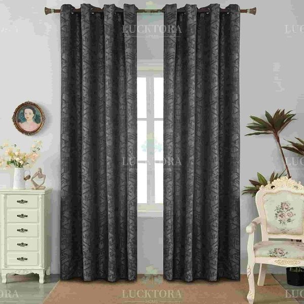 Έτοιμη κουρτίνα με κρίκους πλήρης σκίασης