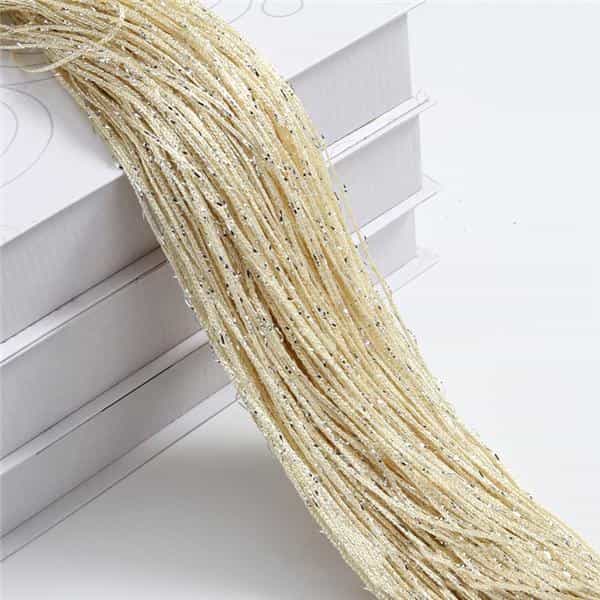 Έτοιμη κουρτίνα  με κρόσια Μπεζ