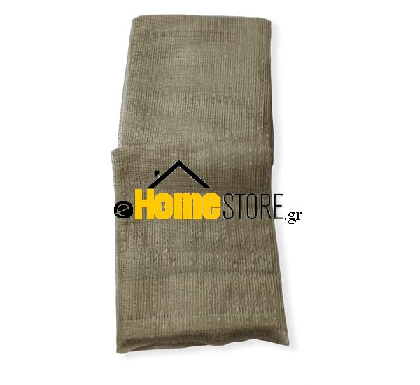 Έτοιμη κουρτίνα με τρέσα μέτριας σκίασης – Δίχτυ 270X280