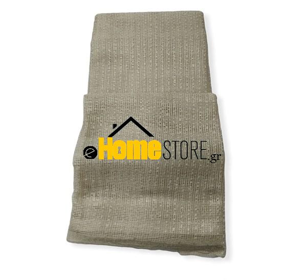 Έτοιμη κουρτίνα με τρέσα μέτριας σκίασης – Δίχτυ 270X280