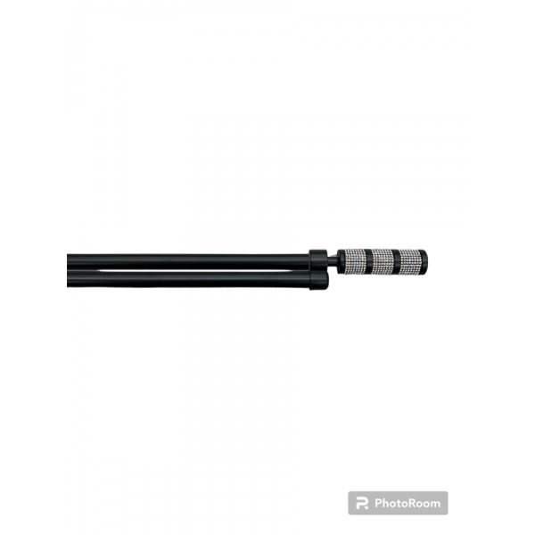 Διπλό Κουρτινόξυλο Inox 160 Εώς 310cm 19mm SCSZ-LEPTODIPLO160-Μαύρο