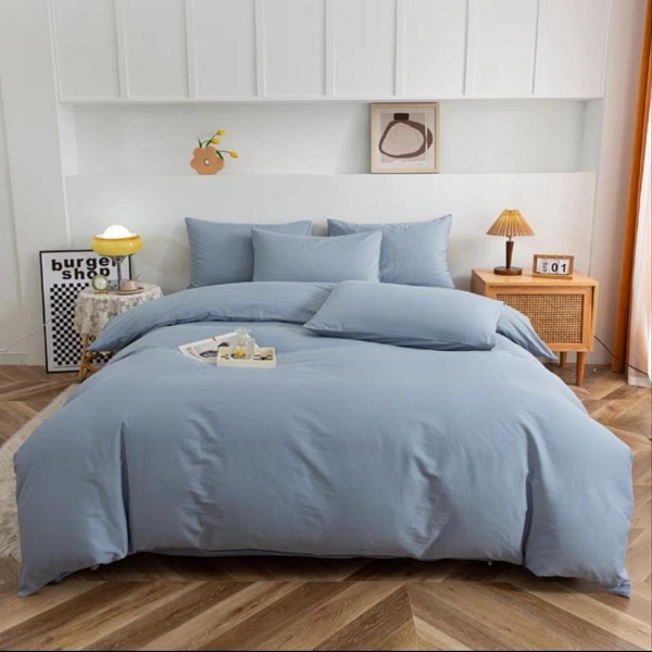 ΣΕΤ ΣΕΝΤΟΝΙΑ 4 ΤΕΜΑΧΙΩΝ  ΜΟΝΟΧΡΩΜΑ 220×240 Light grey