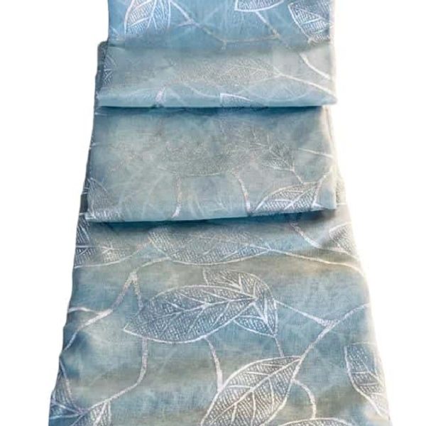 Έτοιμη κουρτίνα με κρίκους ημιδιαφανή 270×280 cm