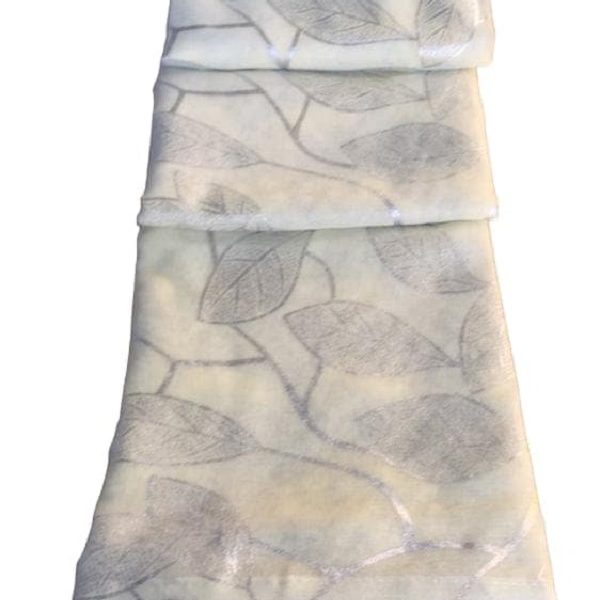 Έτοιμη κουρτίνα με κρίκους ημιδιαφανή 270×280 cm