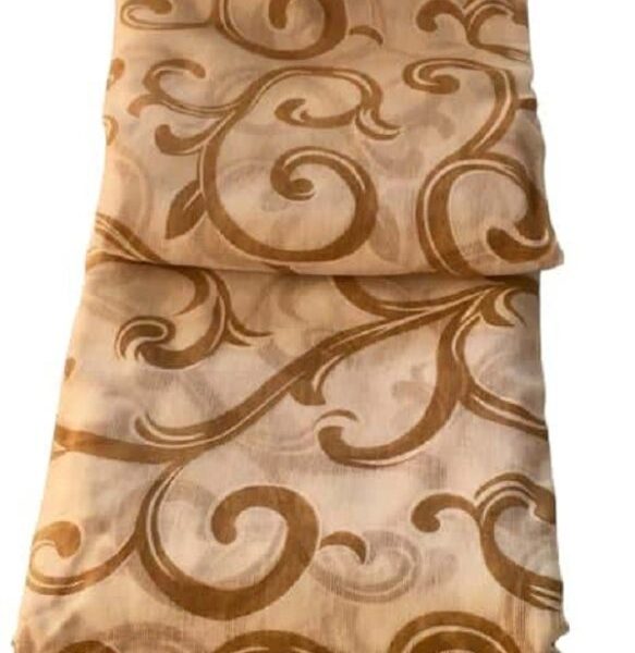 Έτοιμη κουρτίνα με κρίκους ημιδιαφανή 270×280 cm