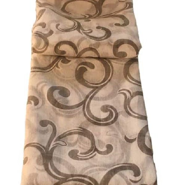 Έτοιμη κουρτίνα με κρίκους ημιδιαφανή 270×280 cm