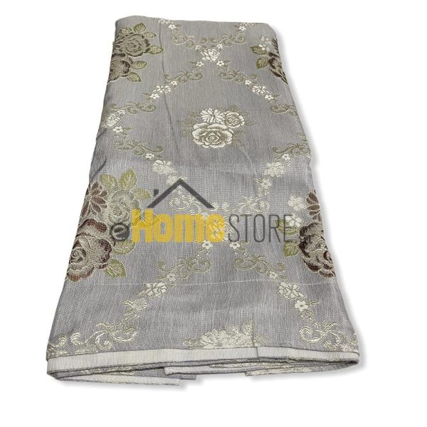 Έτοιμη κουρτίνα polyester με τρέσα