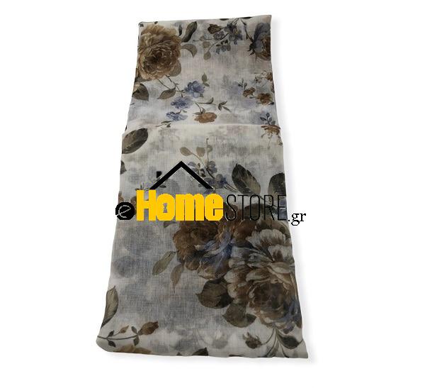 Έτοιμη κουρτίνα με τρέσα – Γάζα 270X280