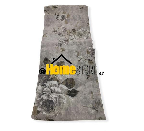 Έτοιμη κουρτίνα με τρέσα – Γάζα 270X280