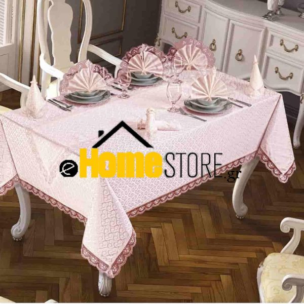 Σετ Τραπεζομάντηλο 26 Τεμαχίων – Πούδρα