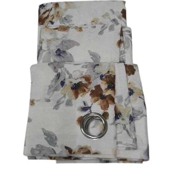 Έτοιμη κουρτίνα με κρίκους μέτριας σκίασης 270×280 cm