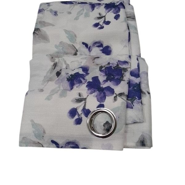 Έτοιμη κουρτίνα με κρίκους μέτριας σκίασης 270×280 cm