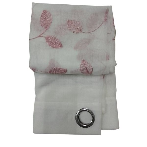 Έτοιμη κουρτίνα με κρίκους μέτριας σκίασης 270×280 cm