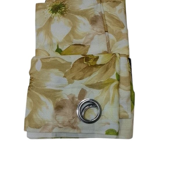 Έτοιμη κουρτίνα με κρίκους μέτριας σκίασης 270×280 cm