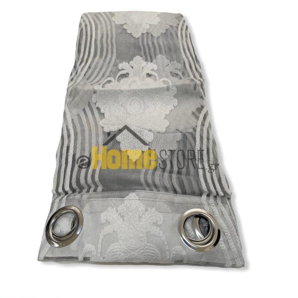 Έτοιμη κουρτίνα με κρίκους