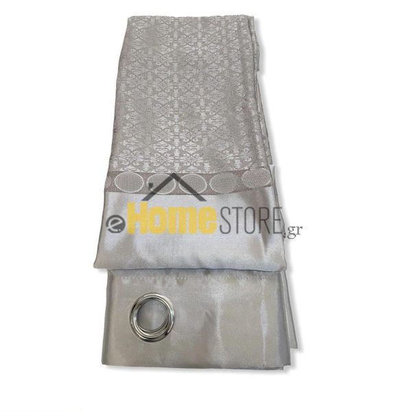 Έτοιμη κουρτίνα με κρίκους