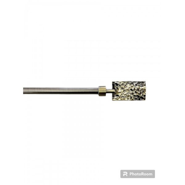 Μονό Κουρτινόξυλο Inox 160 Εώς 310cm 19mm SDTP-LEPTOMONO160-Χρυσό