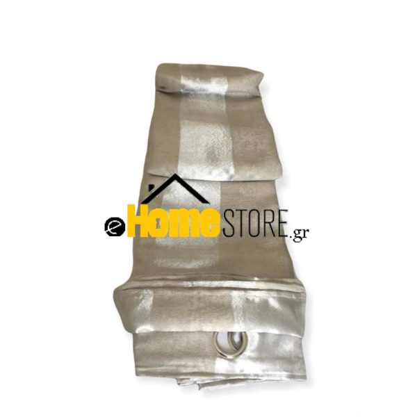 Έτοιμη Κουρτίνα Με Κρίκους 270X280