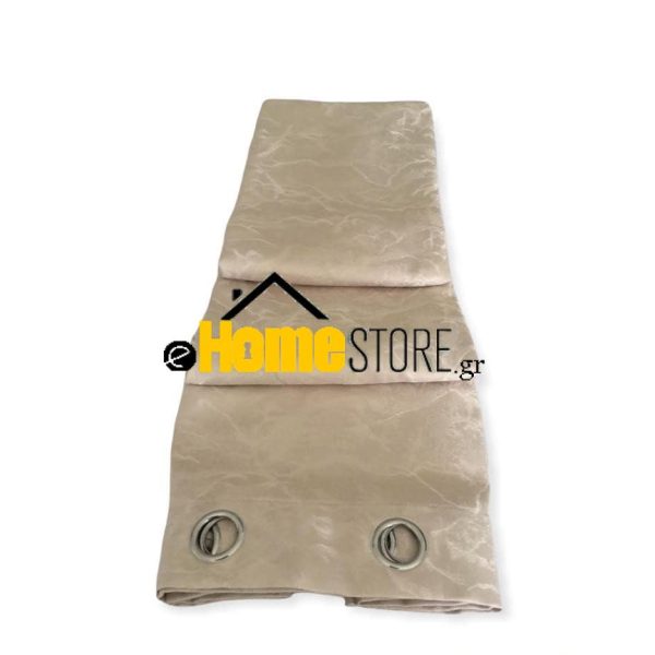 Έτοιμη Κουρτίνα Με Κρίκους 270X280