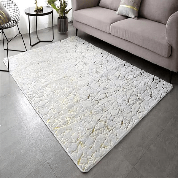 Γούνινο Χαλί Soft Faux Rabbit white (2)-min