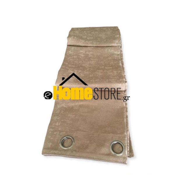 Έτοιμη Κουρτίνα Με Κρίκους 270X280