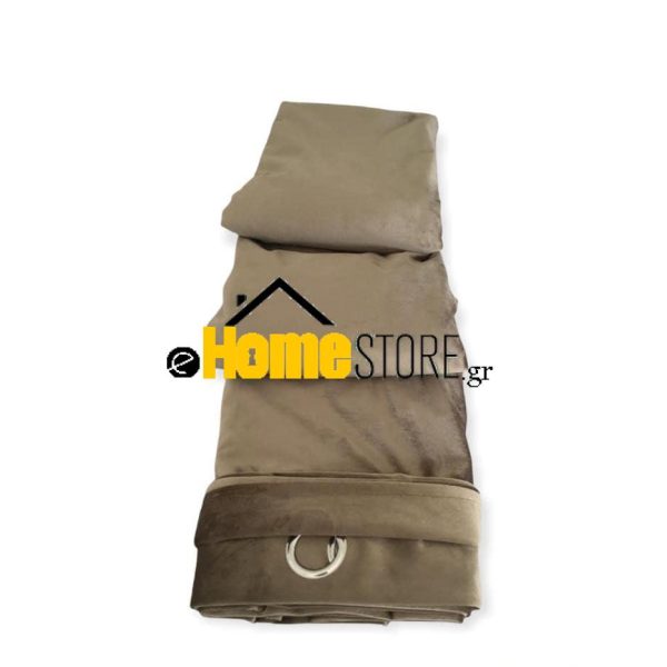 Έτοιμη Κουρτίνα Με Κρίκους 270X280