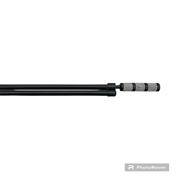 Διπλό Κουρτινόξυλο Inox 120 Εώς 210cm 19mm SCSZ-LEPTODIPLO120-Μαύρο