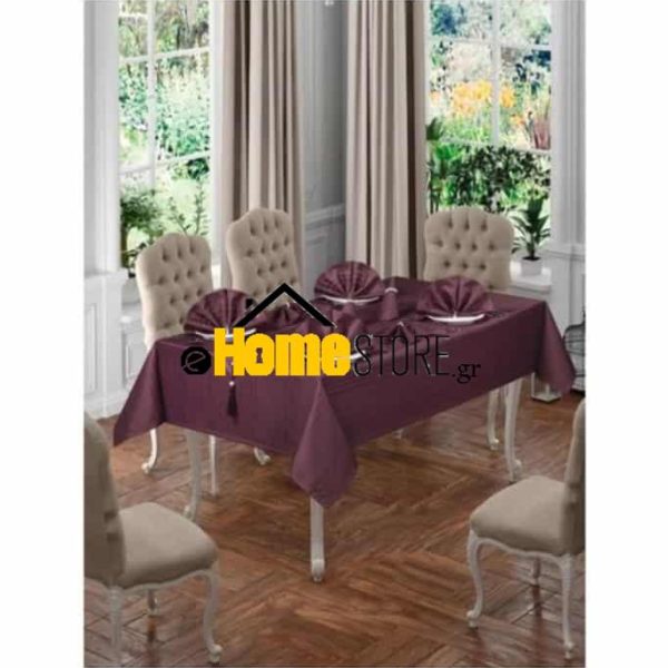 Σετ Τραπεζομάντηλο 26 Τεμαχίων – Μπορντό