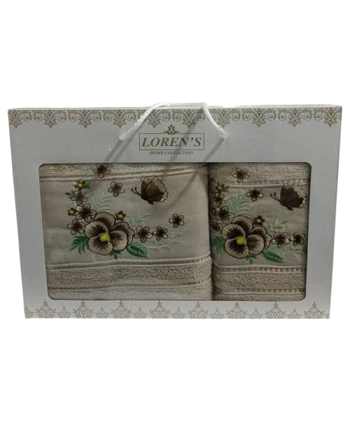 Σετ Πετσέτες 2 Τεμαχίων