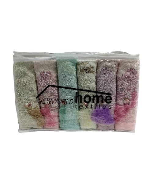 Σετ Πετσέτες Προσώπου 6 Τεμαχίων