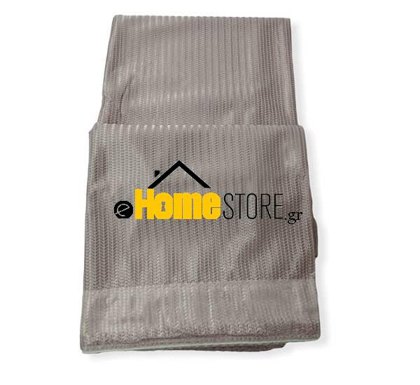 Έτοιμη κουρτίνα με τρέσα μέτριας σκίασης – Δίχτυ 270X280