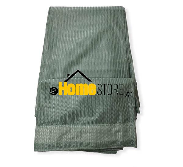 Έτοιμη κουρτίνα με τρέσα μέτριας σκίασης – Δίχτυ 270X280