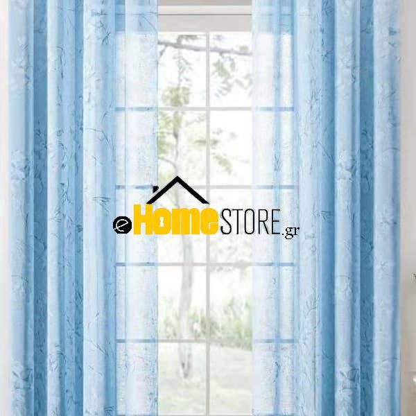 Έτοιμη κουρτίνα με κρίκους – 270X280