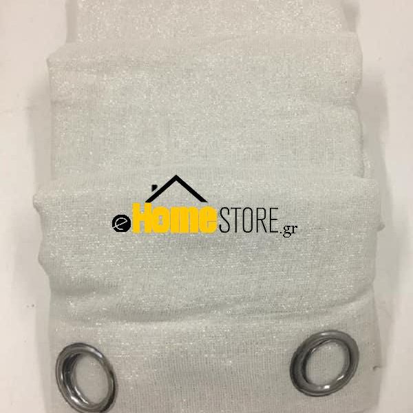 Έτοιμη κουρτίνα με κρίκους – Λινό 270X280