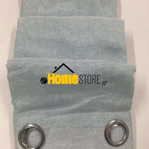 Έτοιμη κουρτίνα με κρίκους – Λινό 270X280