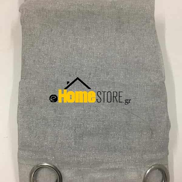 Έτοιμη κουρτίνα με κρίκους – Λινό 270X280