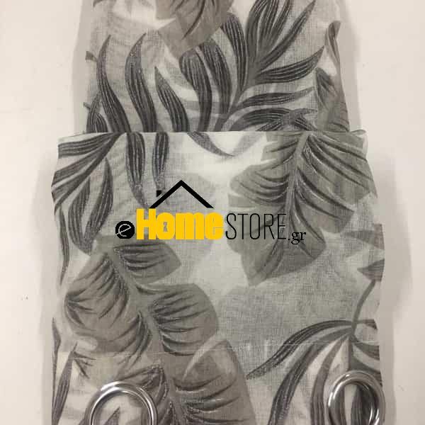 Έτοιμη κουρτίνα με κρίκους – Λινό 270X280