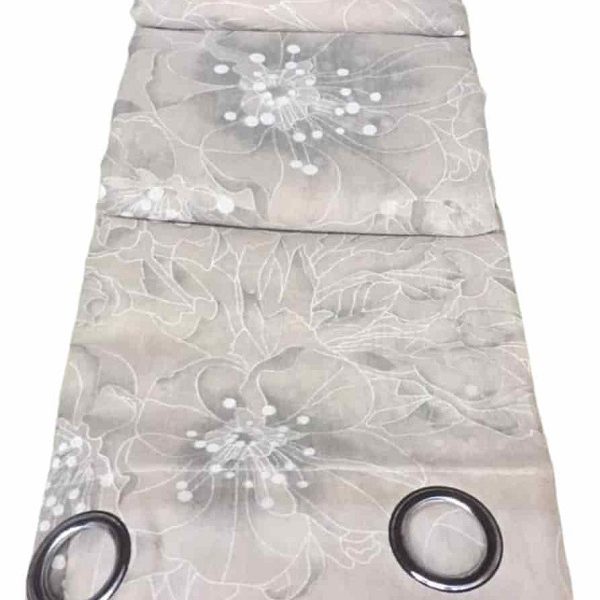 Έτοιμη κουρτίνα με κρίκους 270×280 cm