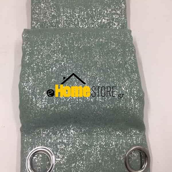 Έτοιμη κουρτίνα με κρίκους μέτριας σκίασης – Λινό 270X280