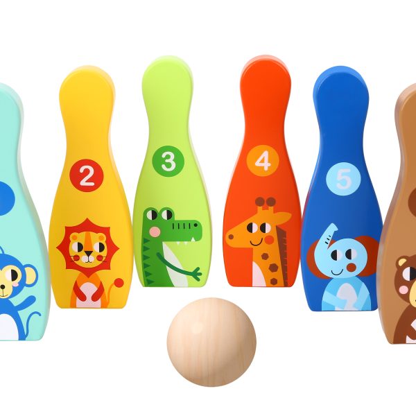 Tooky Toy Bowling game 7 pcs TH295