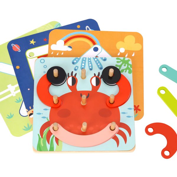 Tooky Toy TH123 My learning puzzle 24 pcs